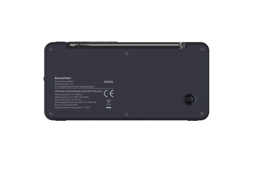 Blaupunkt Portable DAB Radio DR6BK - Image 3