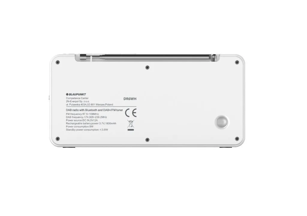 Blaupunkt Portable DAB Radio DR6WH - Image 3