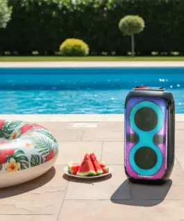 Blaupunkt Speaker Party Box PB60X PLL FM USB-C AUX 120WRMS - Image 4