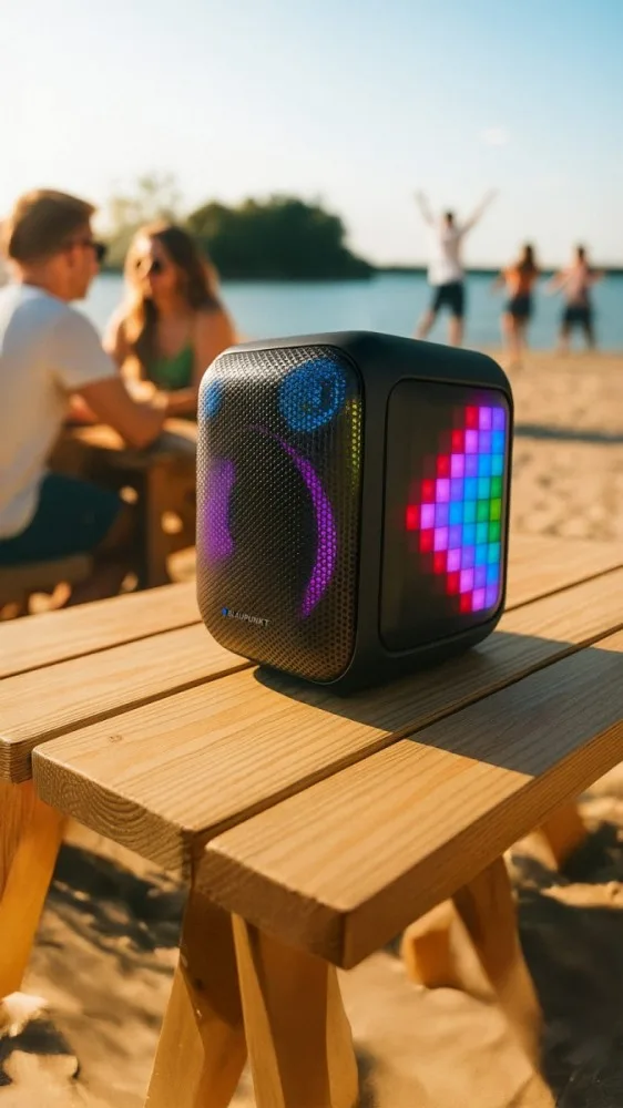 Blaupunkt Speaker Party Box PB6LED PLL FM USB MICRO SD Bluetooth - Image 2