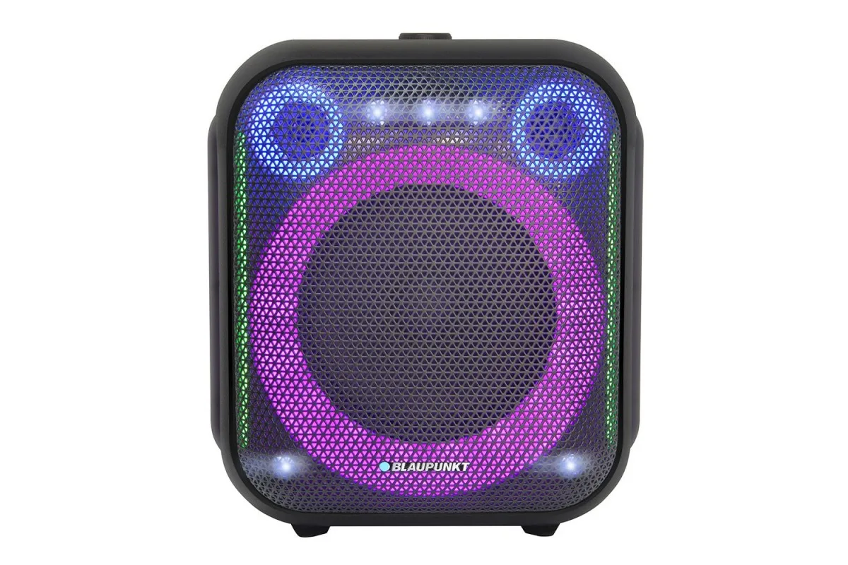 Blaupunkt Speaker Party Box PB6LED PLL FM USB MICRO SD Bluetooth