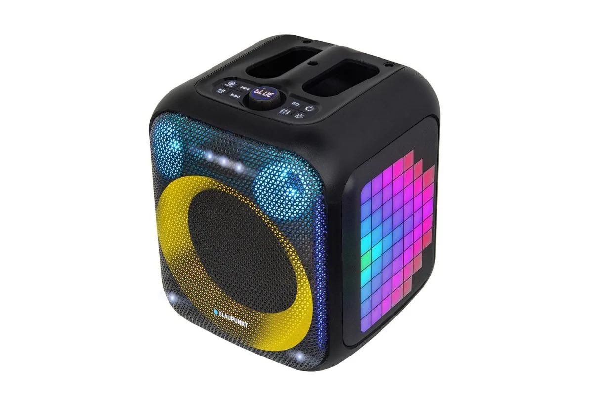 Blaupunkt Speaker Party Box PB6LED PLL FM USB MICRO SD Bluetooth - Image 4