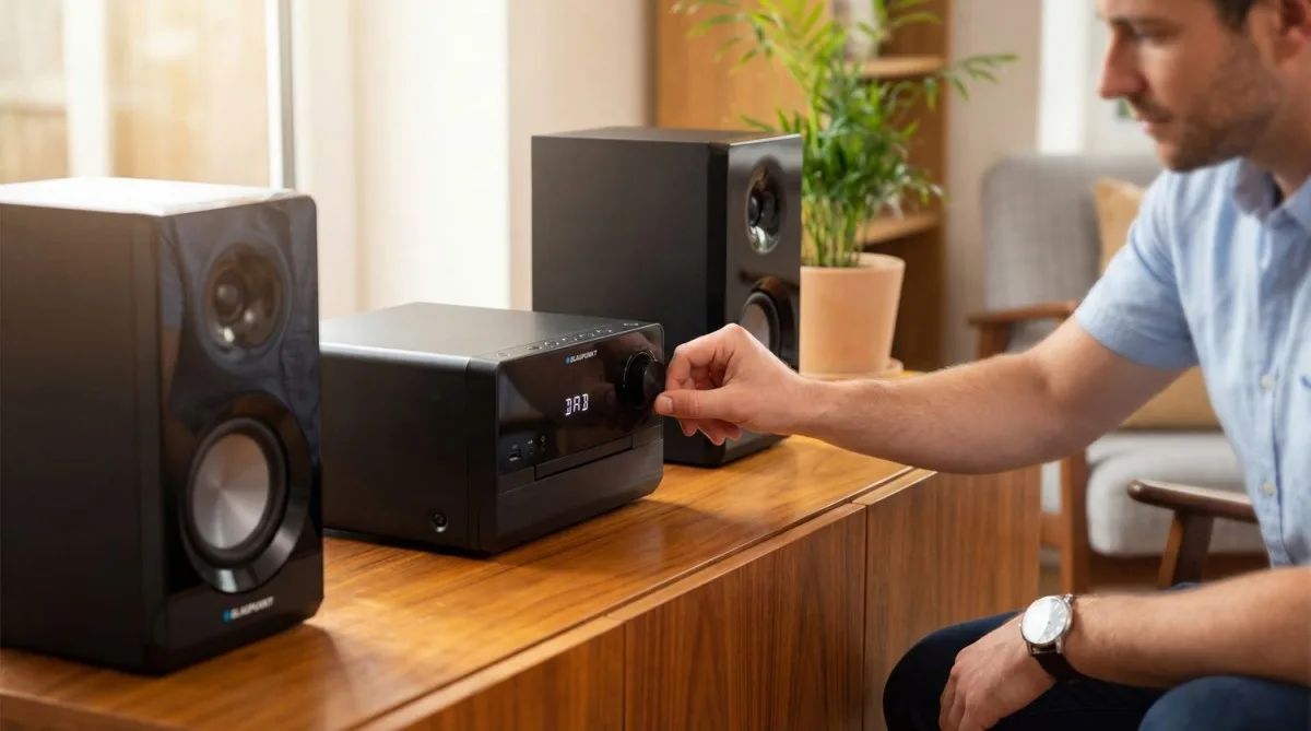 Blaupunkt Micro Hi-Fi system MS49DAB Bluetooth DAB+ FM RDS HDMI OPTIC - Image 3
