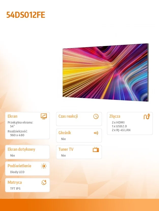Hisense 54DS012FE 54 inches LED Digital Signage 24/7 - Image 6