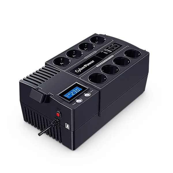 CyberPower UPS BR1200ELCD 1200VA/720W Simulated Sinewave AVR USBLCD 8xSchuko