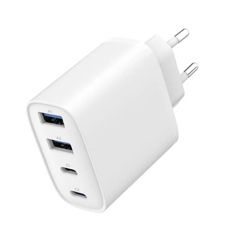 Gembird универсално зарядно GaN 40W LCD 3xUSB-C 1xUSB-A бял - Image 4