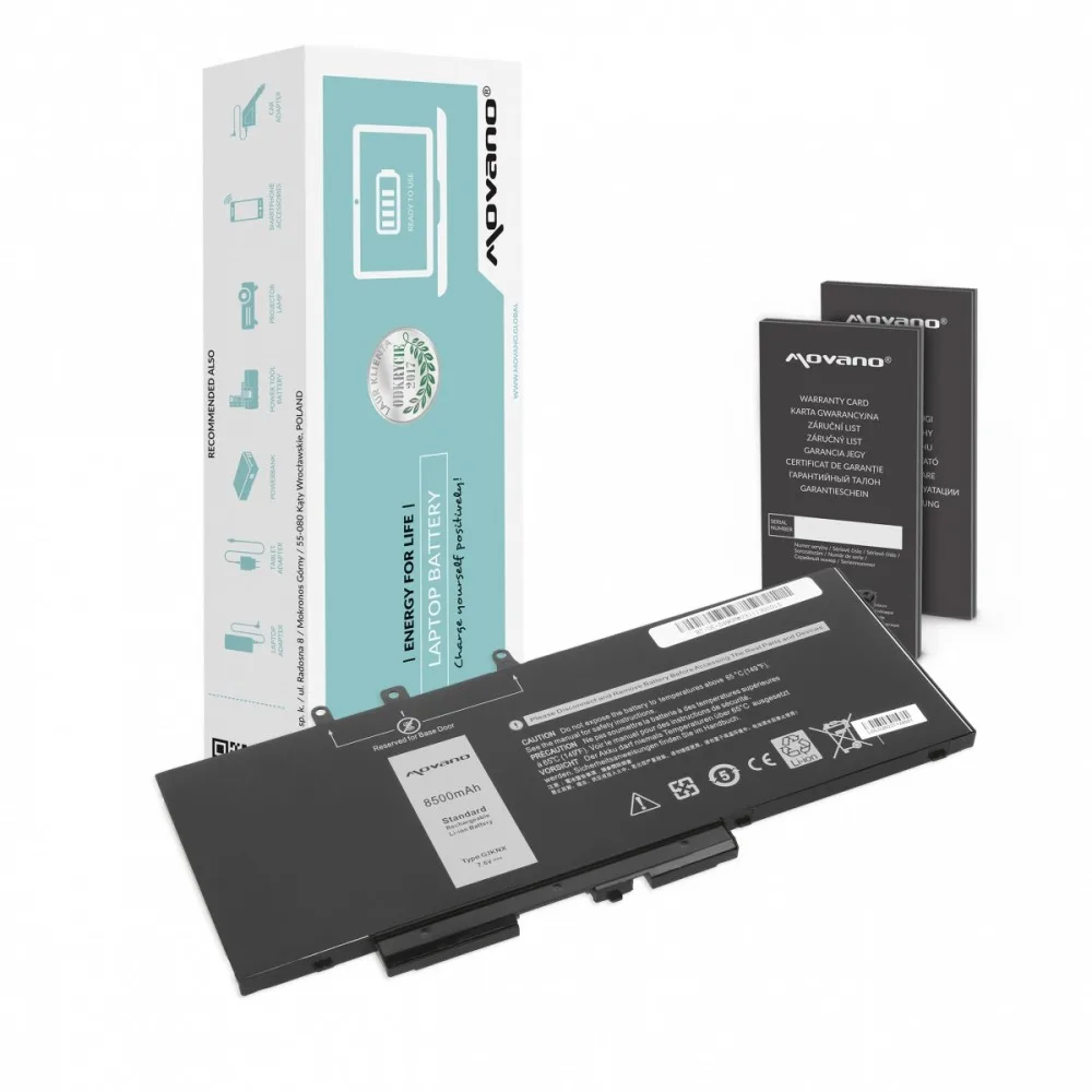 Movano Battery Dell Latitude 5490 559