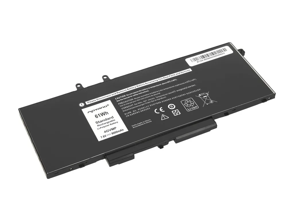Movano Battery 4GVMP for Dell Latitude 5400 5500 - 8000 mAh (61 Wh) - Image 2