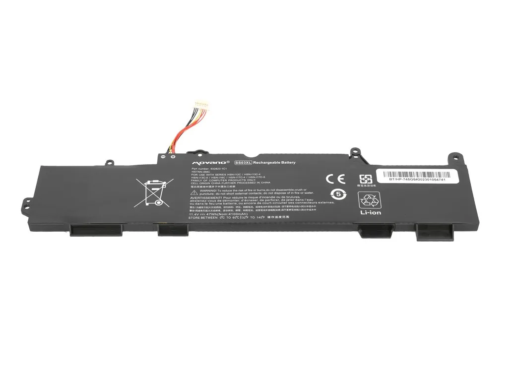 Movano Battery SS03XL for HP EliteBook 735 745 840 G5 G6 - 4100 mAh (47 Wh) - Image 3