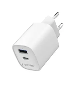 Gembird универсално зарядно 1xUSB-C/A QC 3.0 PD 45W бял - Image 3