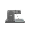 Gembird Wireless зарядно 3in1 15W Apple-Iphone Watch Airpods черен