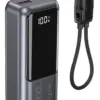Gembird външна батерия LCD 10000mAh QC3.0 20W gray