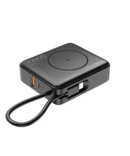Alternative view от Gembird външна батерия 10000mAh 1xUSB-C/1xUSB-A 20W wireless 15W черен
