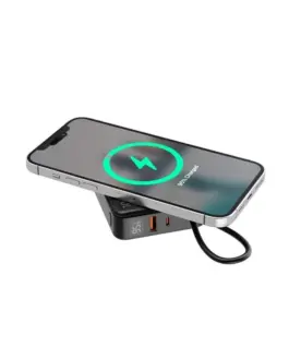Gembird външна батерия 10000mAh 1xUSB-C/1xUSB-A 20W wireless 15W черен - Image 4