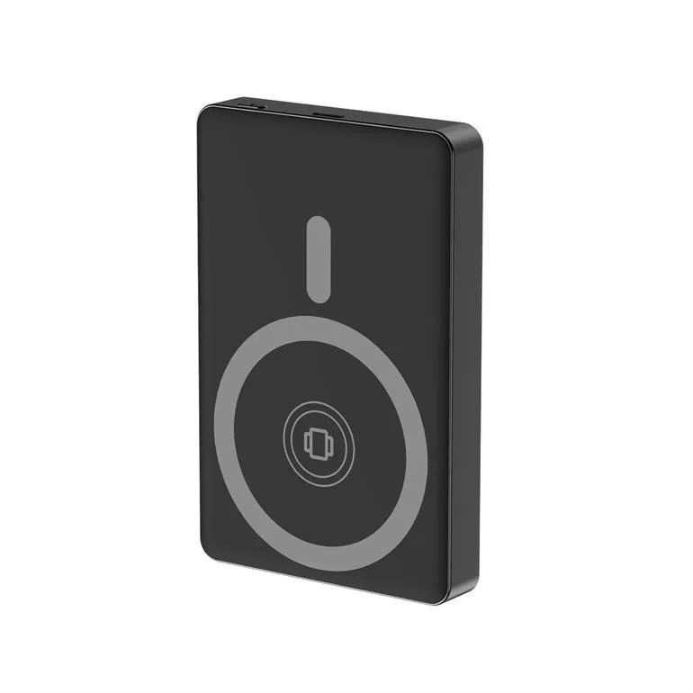 Gembird външна батерия 10000mAh LCD 1xUSB-C 20W wireless 15W черен - Image 3