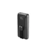 Gembird външна батерия 20000mAh with integrated кабел LCD QC3.0 20W черен