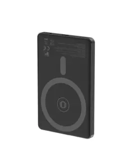 Gembird външна батерия wireless, magnetic, LCD 5000mAh 15W черен - Image 4