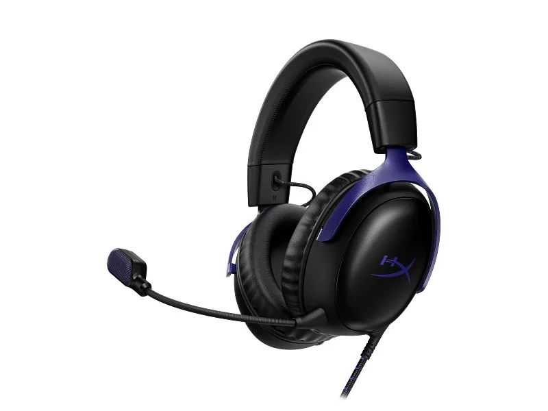 HyperX Cloud III Gaming Headset черен/син - D0SX6AA