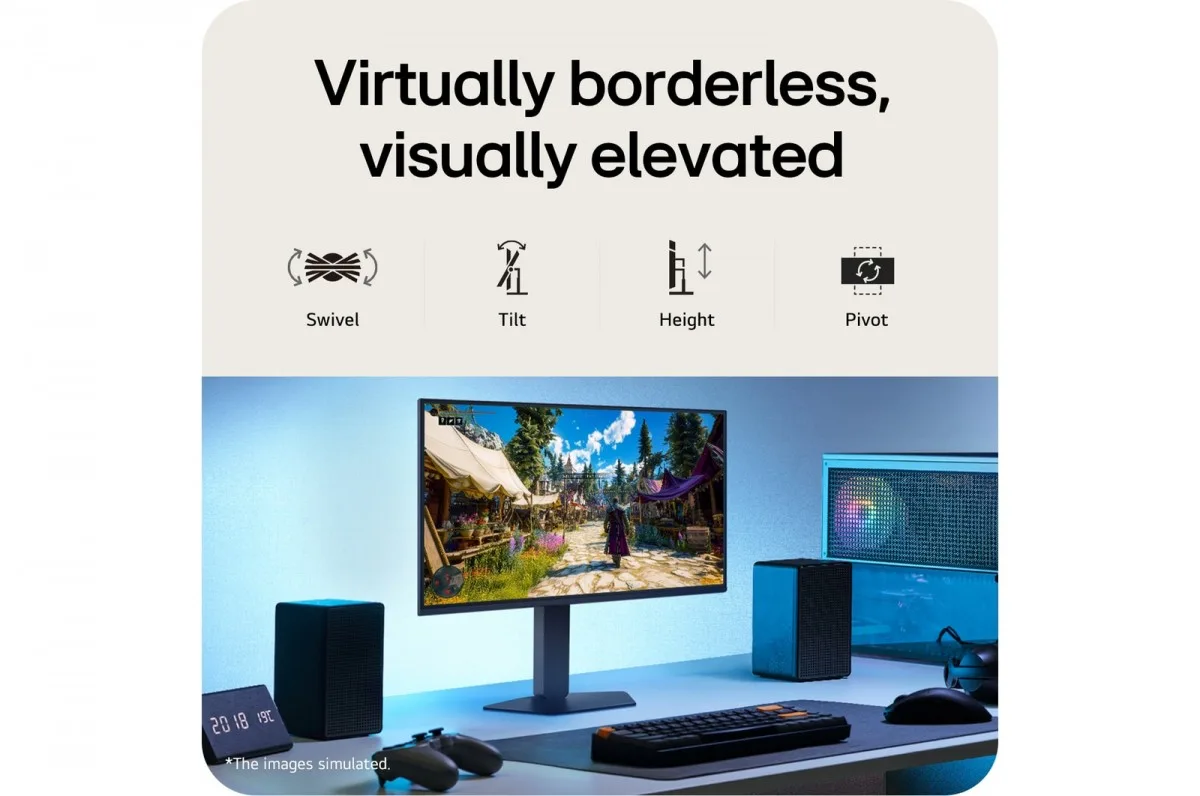 LG Electronics Monitor 27 inch 27G550B-B IPS FHD - Image 4