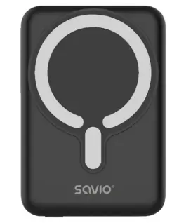 Savio външна батерия BA-12 SAVIO 10000 mah черен