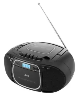 Alternative view от JVC Boombox черен RC-E451B