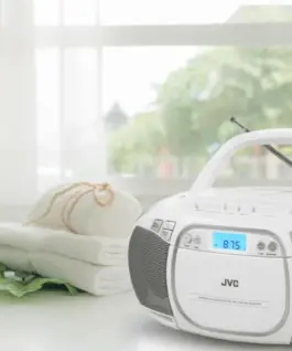 JVC Boombox бял RC-E451W