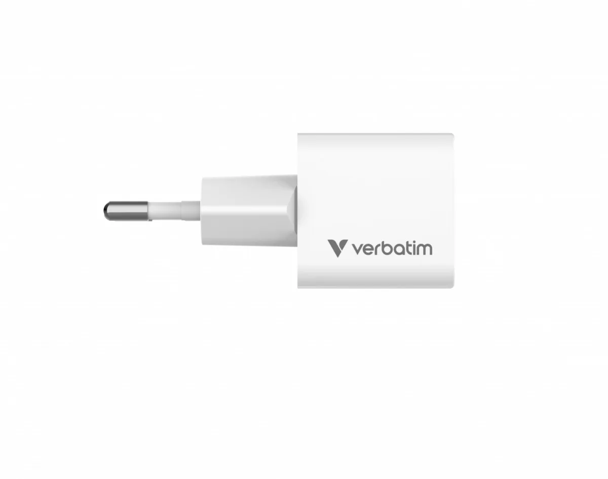 Verbatim зарядно Mini GaN 20W USB-C P.D 3.0 - Image 2
