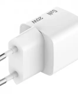 Alternative view от Verbatim зарядно uniwersall Mini GaN 20W with кабел 1m, USB-C P.D 3.0