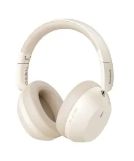 Baseus слушалки Bluetooth 5.3 BASS 35 MAX бежов