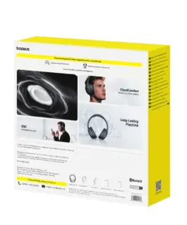 Baseus слушалки bluetooth 6.0 BASS BH1 LITE черен - Image 4