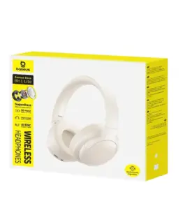 Baseus слушалки bluetooth 6.0 BASS LITE бежов - Image 3
