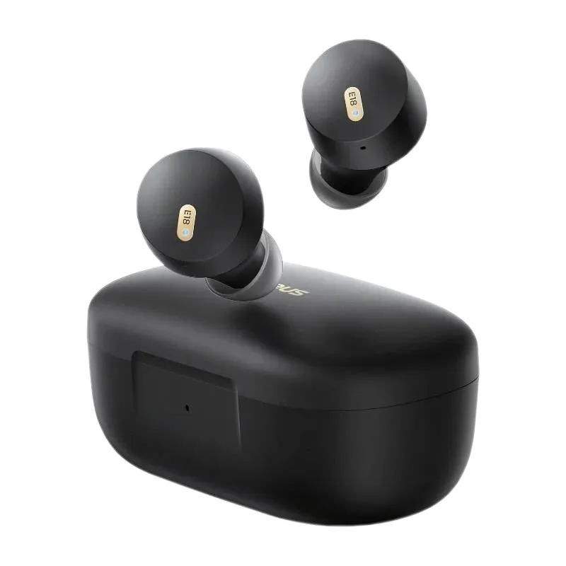 Baseus слушалки Bluetooth 5.3 BOWIE E18 черен