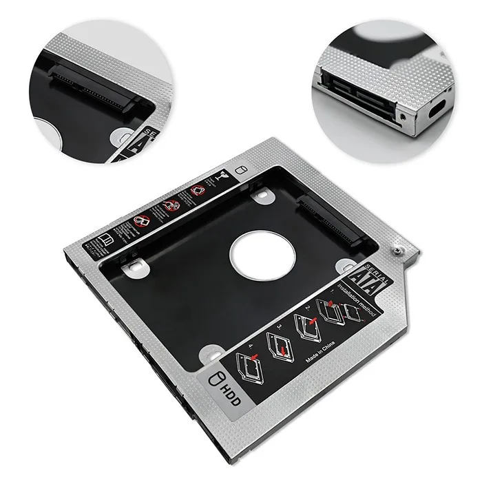 Qoltec Packet for second drive 2.5 HDD 9,5mm - Image 4