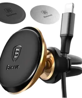 Alternative view от Baseus Car holder magnetic ven tilation golden