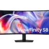 Samsung Monitor ViewFinity S8 40-inch LS40H850TAUXEN