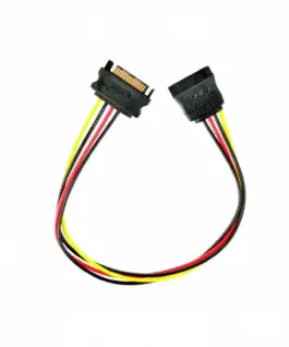 Gembird SATA удължителен кабел M/F 15PIN 30cm