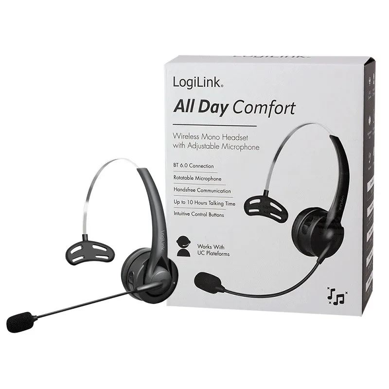 LogiLink Wireless mono headset flexible microphone - Image 3