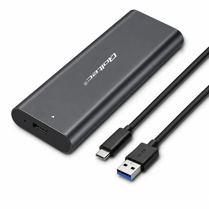 Qoltec Enclosure for M2 SSD NVME USB type C