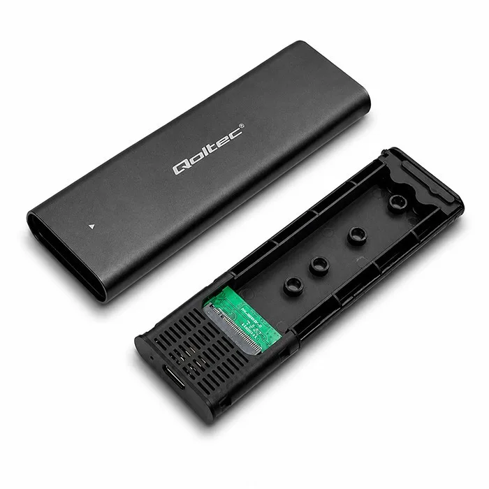 Qoltec Enclosure for M2 SSD, NVME, USB type C - Image 9