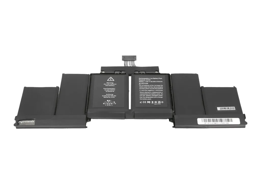 Movano Battery A1618 MacBook Pro 15 Retina A1398 2015 - 8755 mAh (99.5 Wh) - Image 3