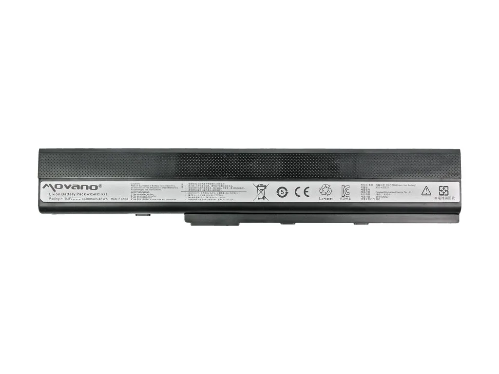 Movano Battery A32-K52 for Asus A52 A52F K52 K52F K52J - 4400 mAh (48 Wh) - Image 5