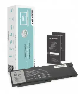 Movano Battery MFKVP for Dell Precision 15 7510 17 7710 - 7000 mAh (80 Wh)