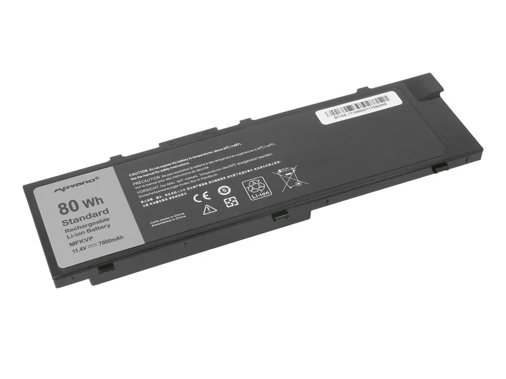 Movano Battery MFKVP for Dell Precision 15 7510 17 7710 - 7000 mAh (80 Wh) - Image 2