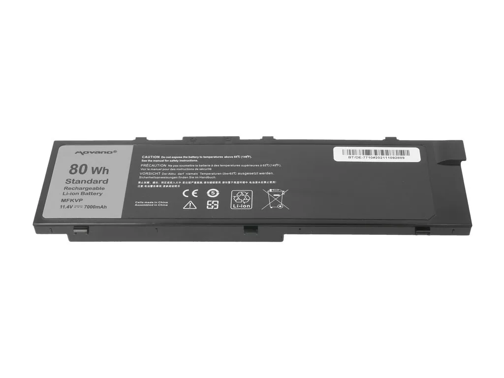 Movano Battery MFKVP for Dell Precision 15 7510 17 7710 - 7000 mAh (80 Wh) - Image 3