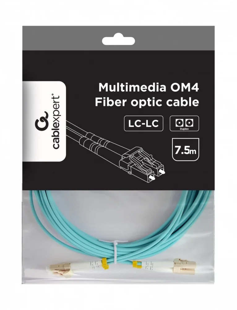 Gembird Multimode кабел duplex OM4 50/125,LC/LC,7.5m - Image 8