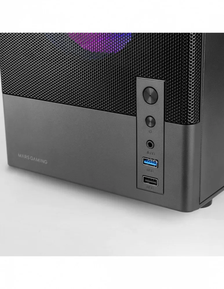 TACENS Case MARS MC-ONYX черен mATX x3ARGB - Image 2