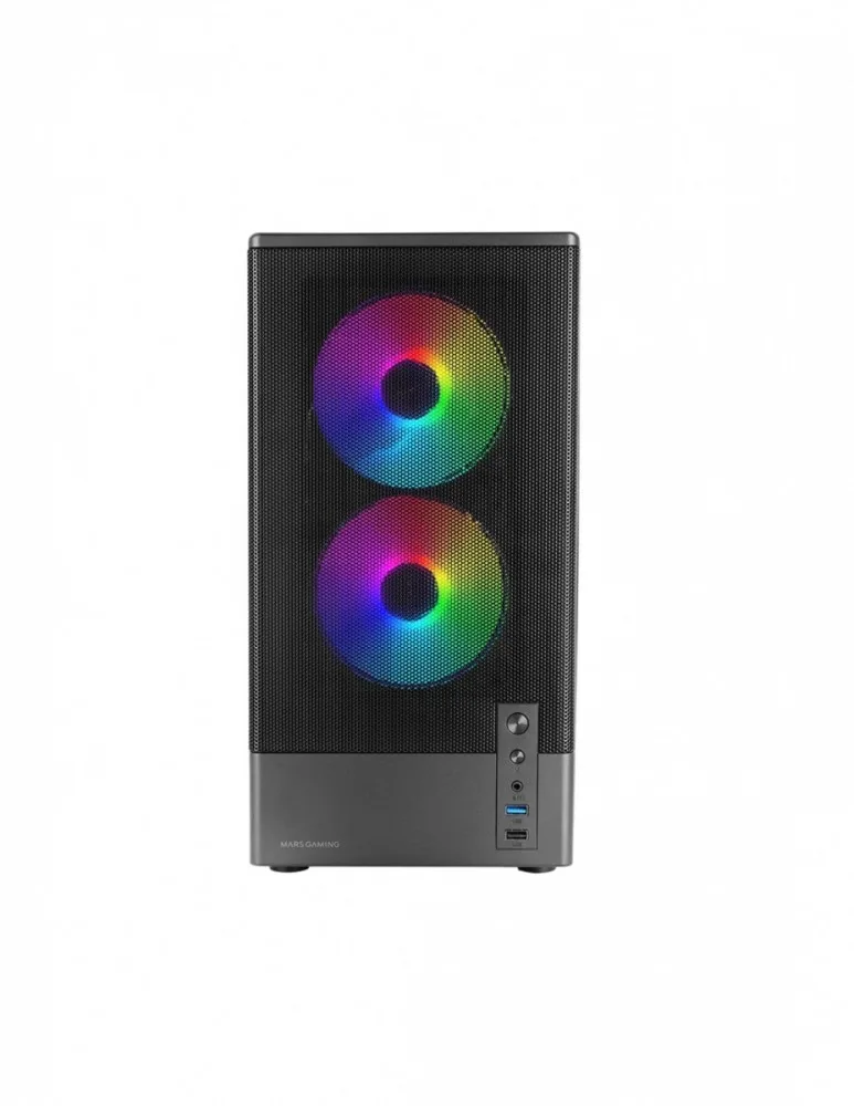 TACENS Case MARS MC-ONYX черен mATX x3ARGB - Image 4