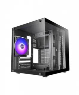 TACENS Case MARS MC-CUBE 1xARGB mATX черен