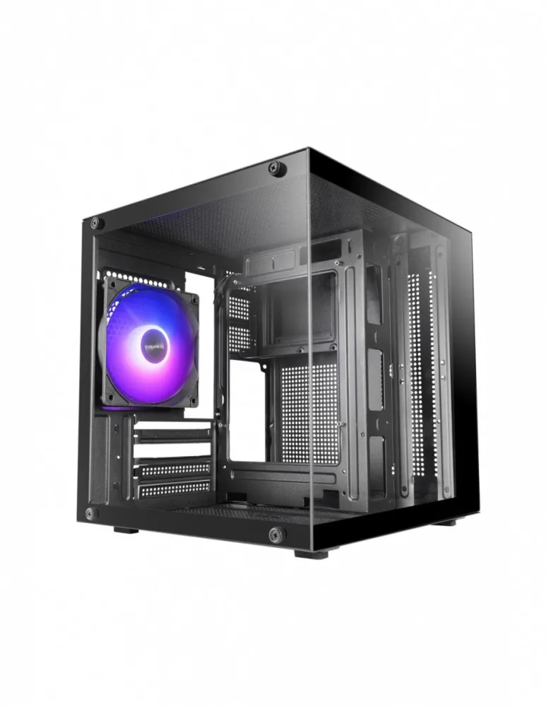 TACENS Case MARS MC-CUBE 1xARGB mATX черен