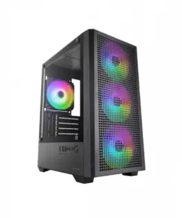 TACENS Case MARS MC-VECTOR черен mATX 4xARGB